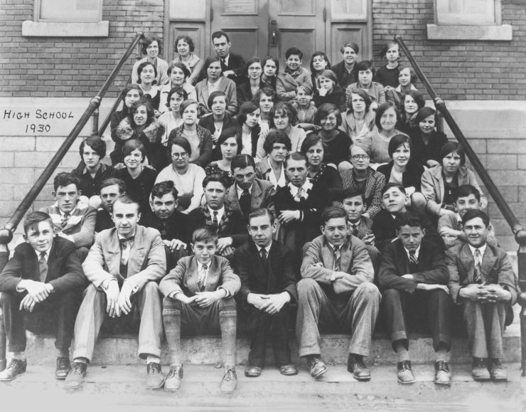 Élèves de l’école Cormier en 1930 (am_2140)