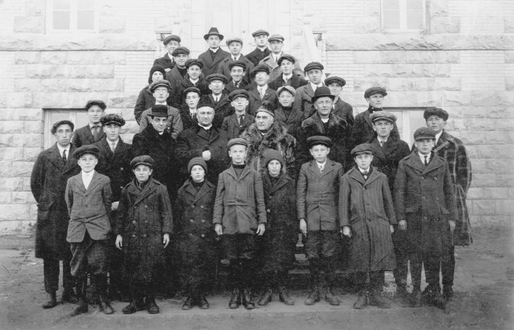 Madawaskayens au collège de Bathurst en 1916 (ph_1583)
