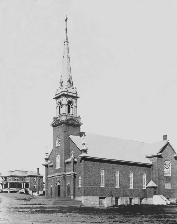 Église et presbytère de Baker-Brook (am_99)