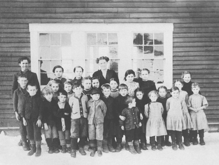 Élèves de l’école du district no 13, en 1912 (am_2127)