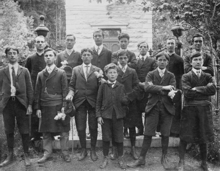 Madawaskayens au Collège de Sainte-Anne-de-la-Pocatière en 1905 (ph_3622)