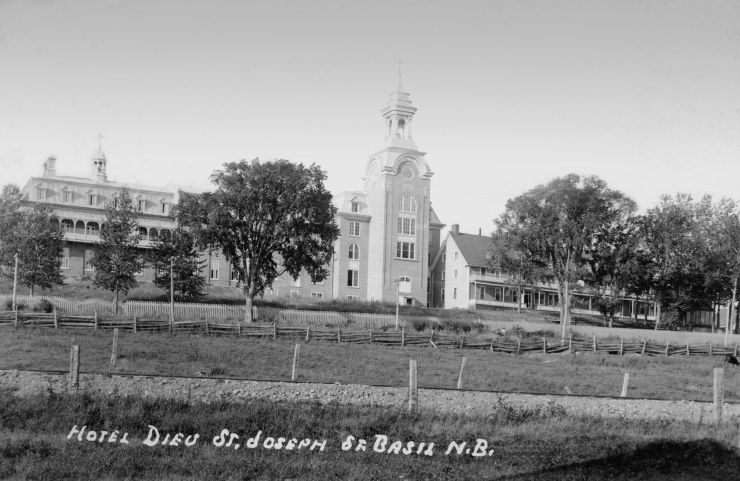 Hôtel-Dieu de Saint-Basile en 1933 (ph_652)