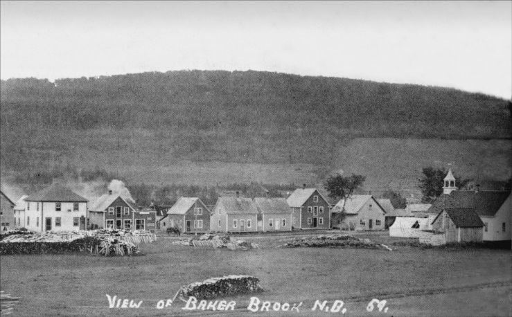 Vue du village de Baker-Brook en 1921 (am_2231)