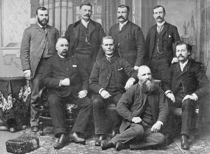Députés et ministres francophones du Nouveau-Brunswick en 1891 (ph_3620)